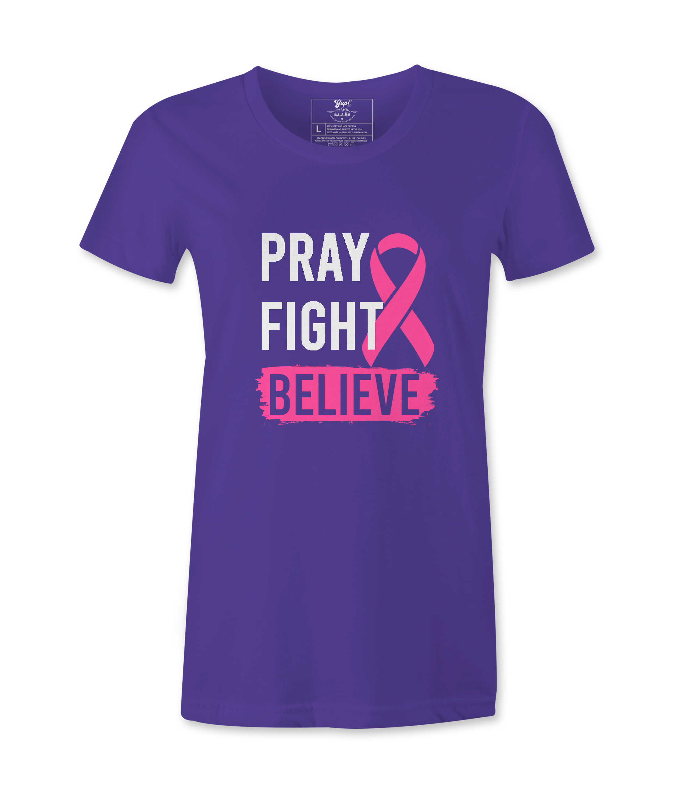Pray Fight Believe - T-shirt