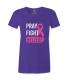 Pray Fight Believe - T-shirt