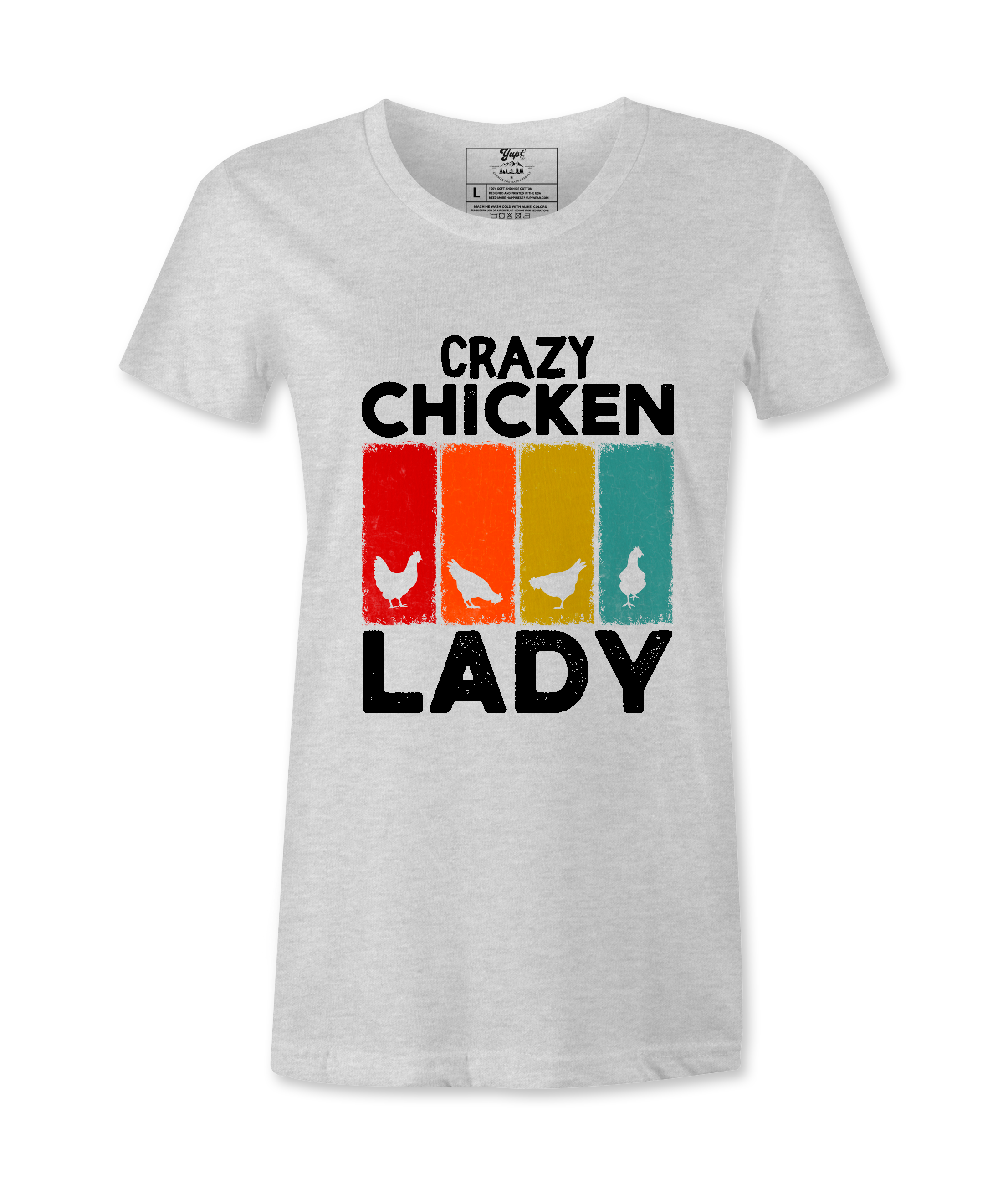 Crazy Chicken Lady - T-Shirt