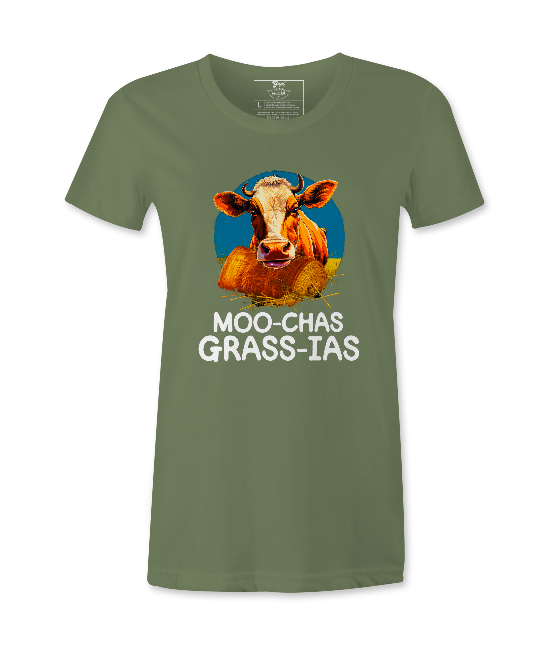 Moo-chias Grass-ias - T-Shirt