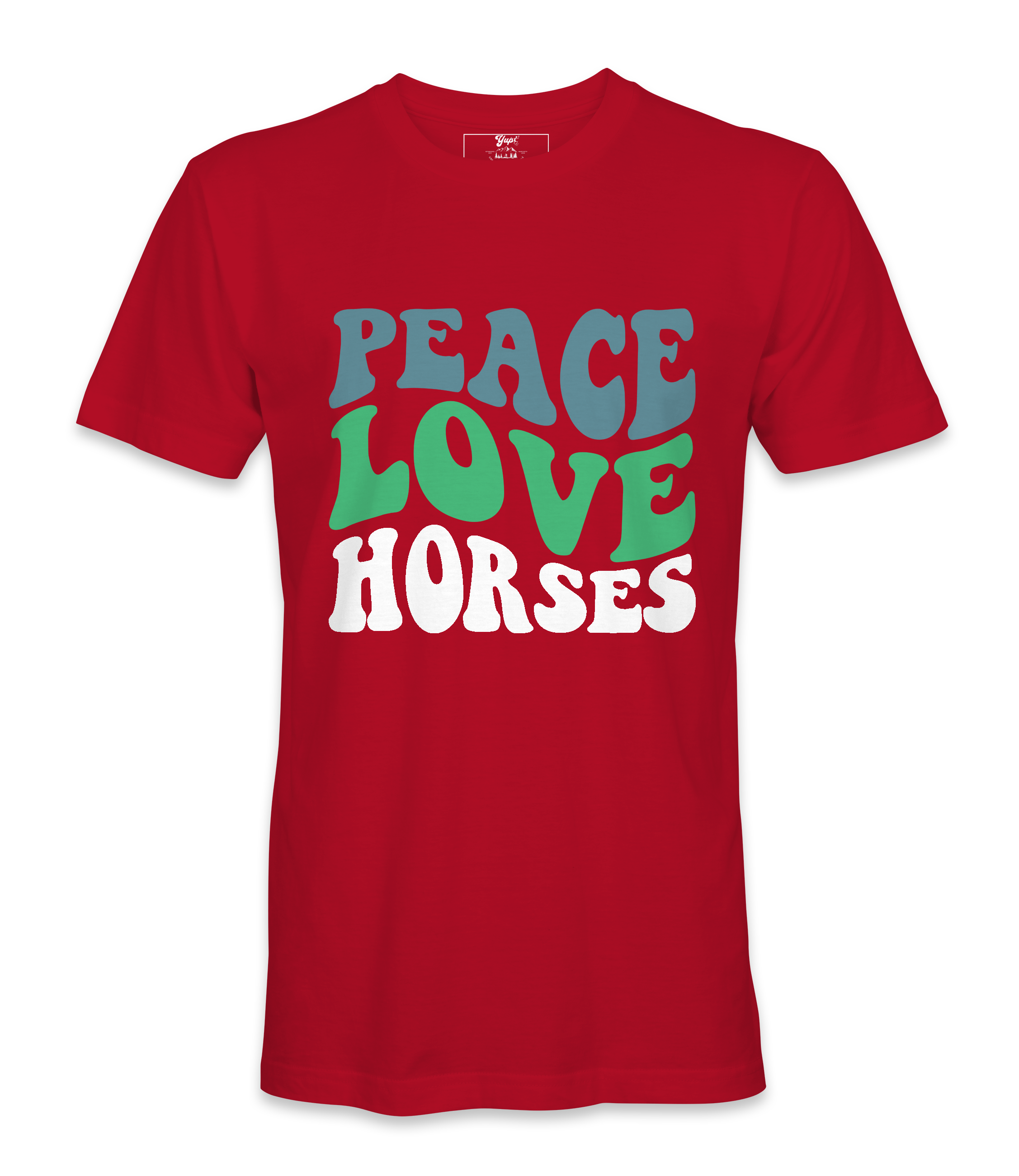 Peace Love  Horses - T-shirt