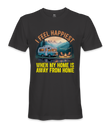 I Feel Happiest - RV Life - T-shirt