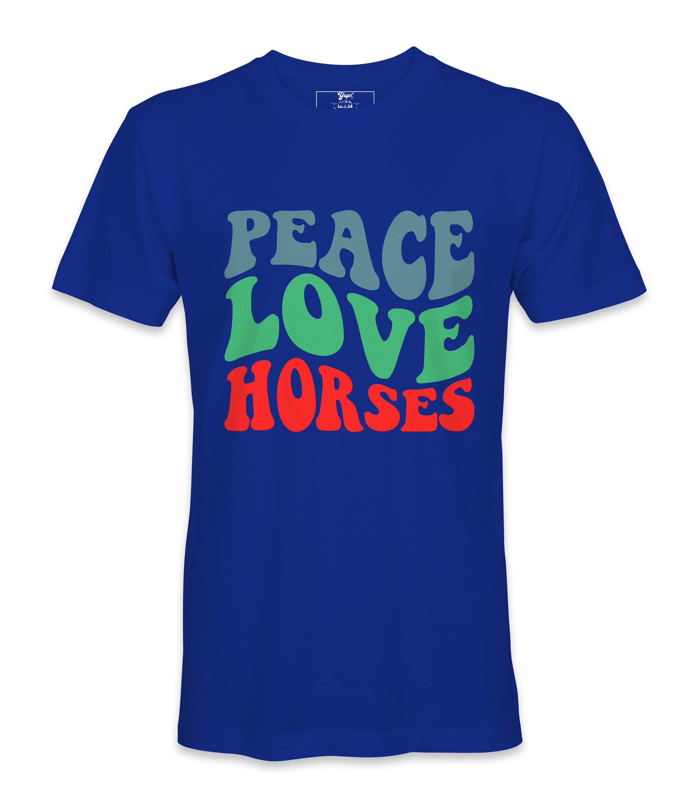 Peace Love  Horses - T-shirt