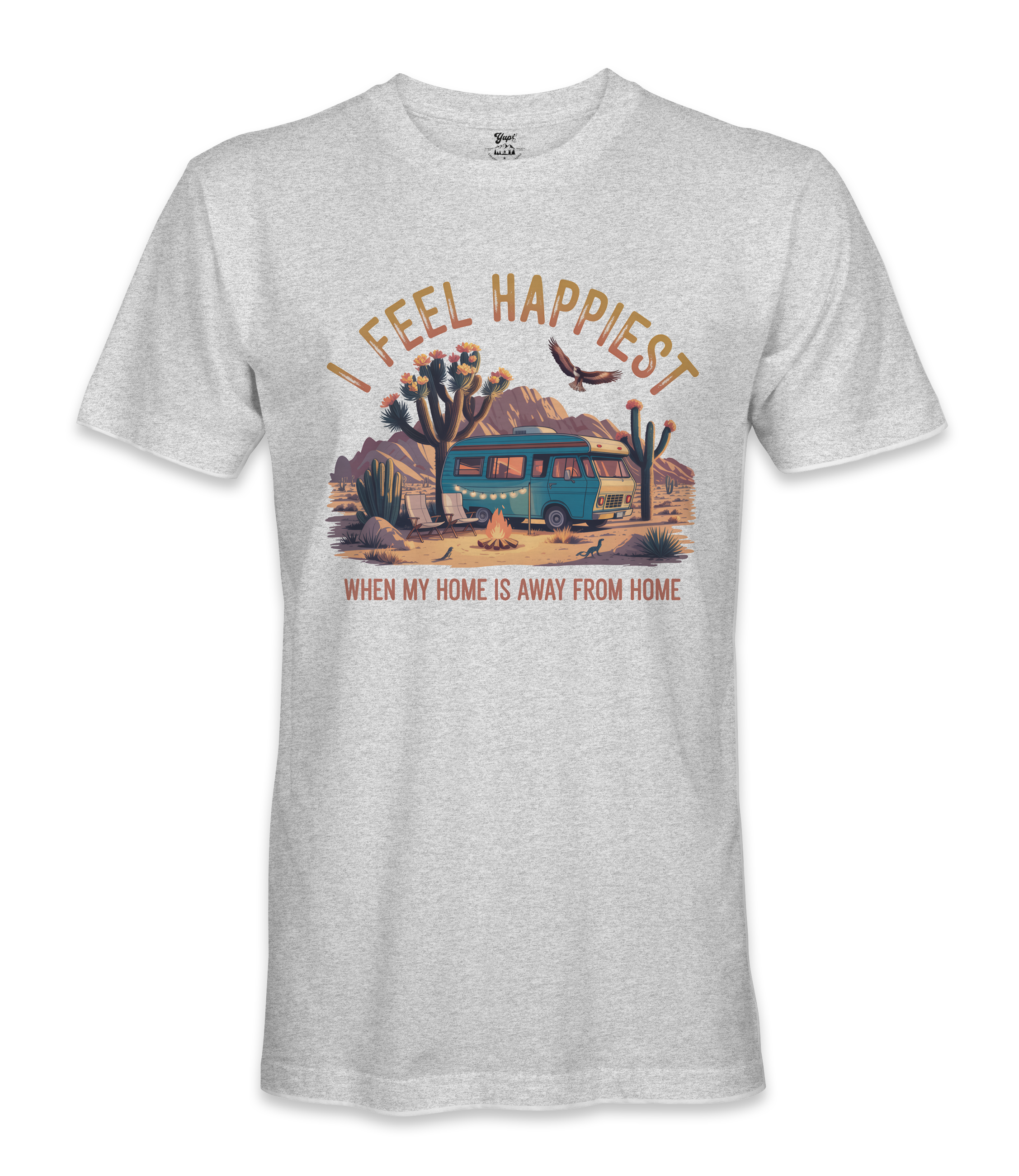 I Feel Happiest - RV Life - T-shirt