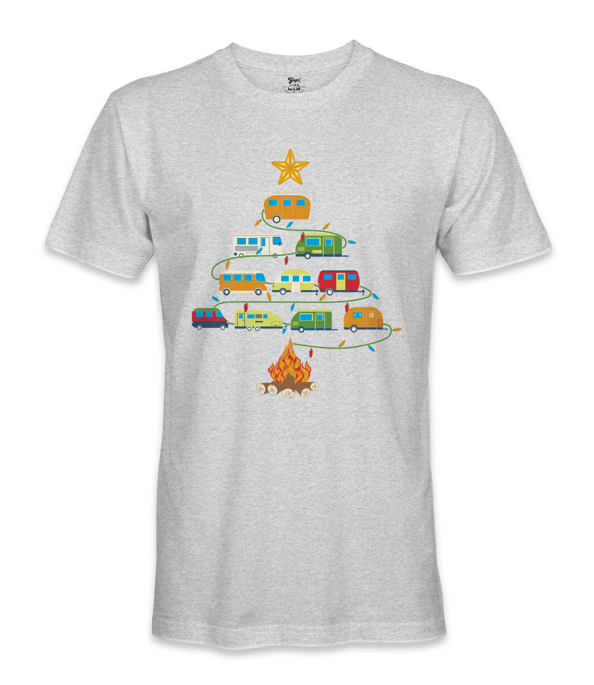 Camper Christmas Tree - RV Life - T-shirt