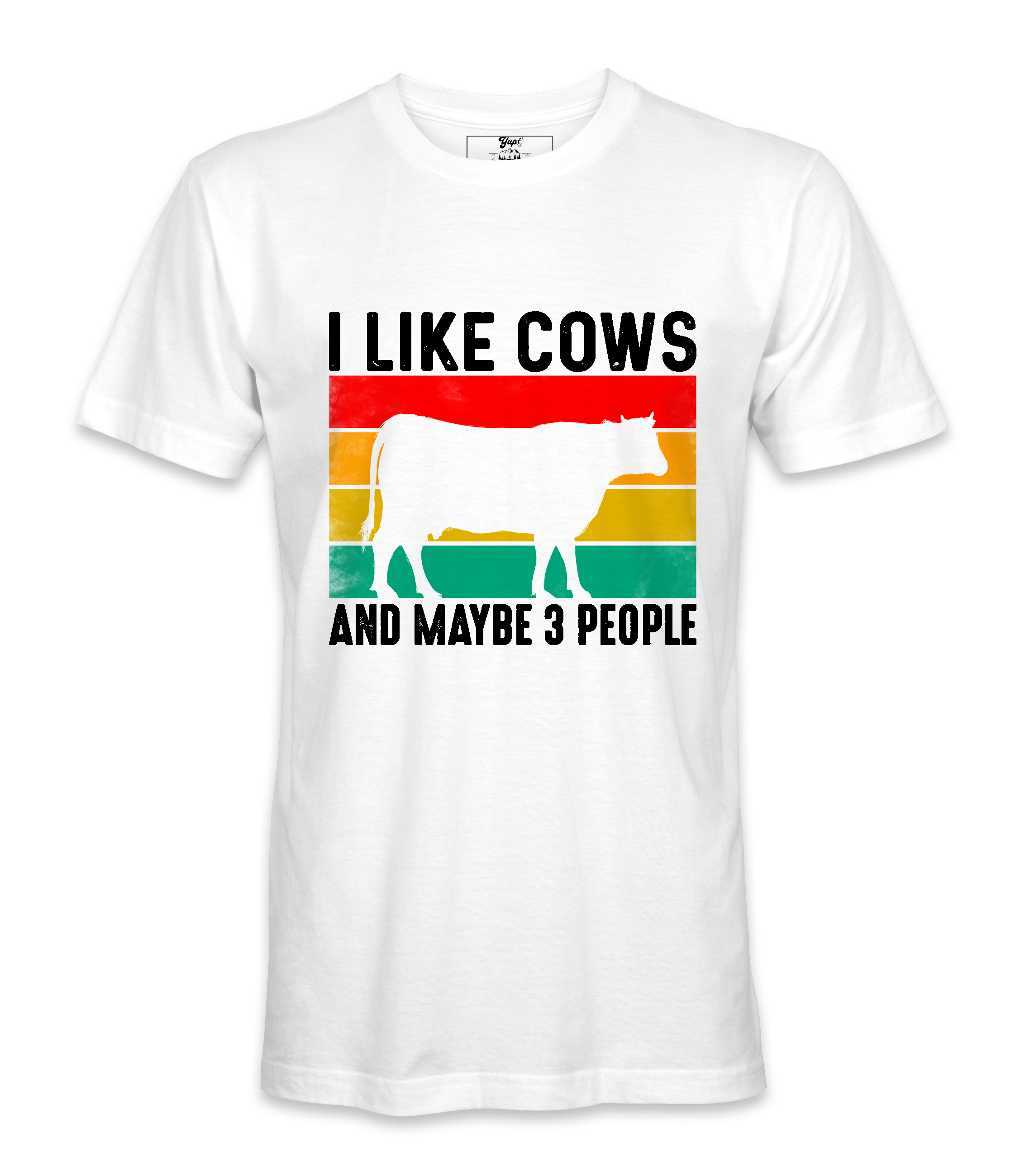 I Like Cows And Maybe 3 People - T-Shirt