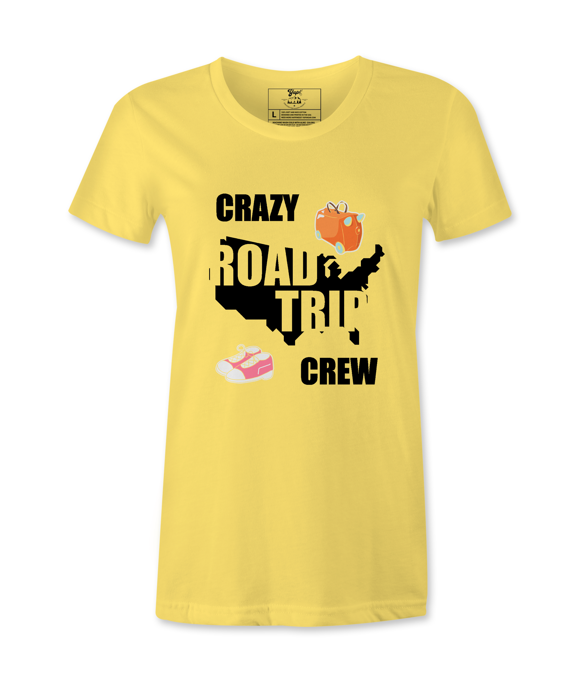 Crazy Road Trip Crew - T-shirt