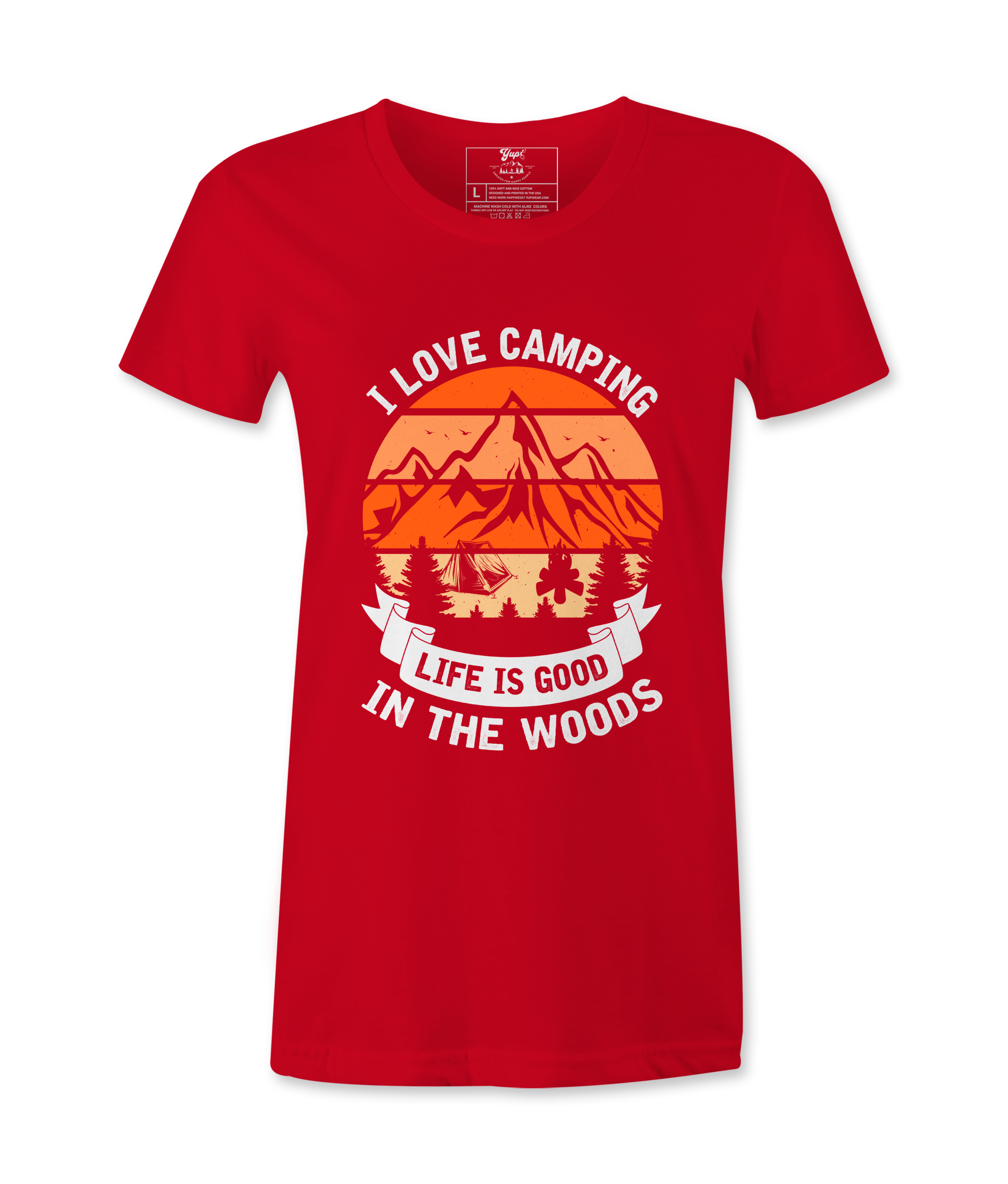 I Love Camping - T-shirt