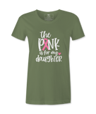 The Pink Is For My Daughter - T-shirt