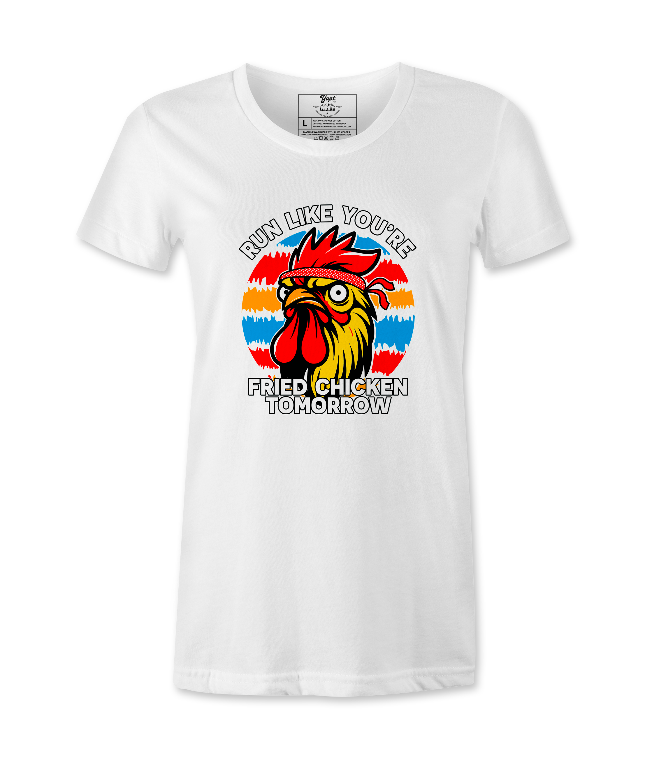 Run Like You're Friend Chicken - T-Shirt
