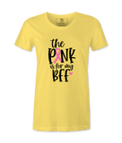 The Pink Is For My BFF - T-shirt