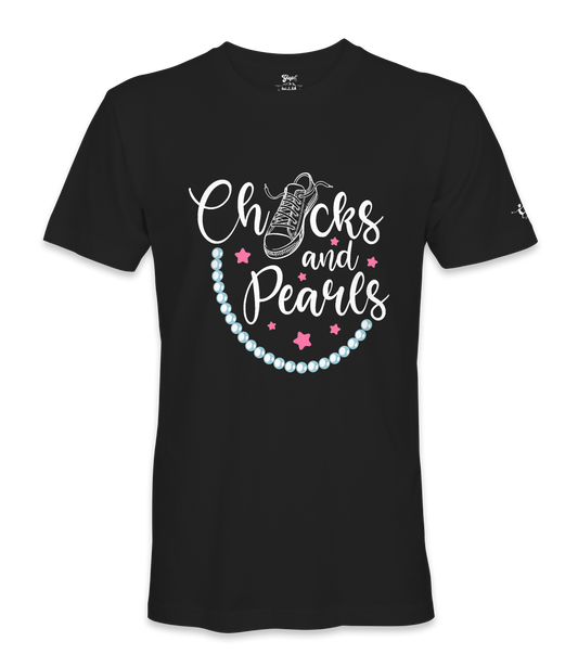 Chucks & Pearls  - Unisex T-shirt