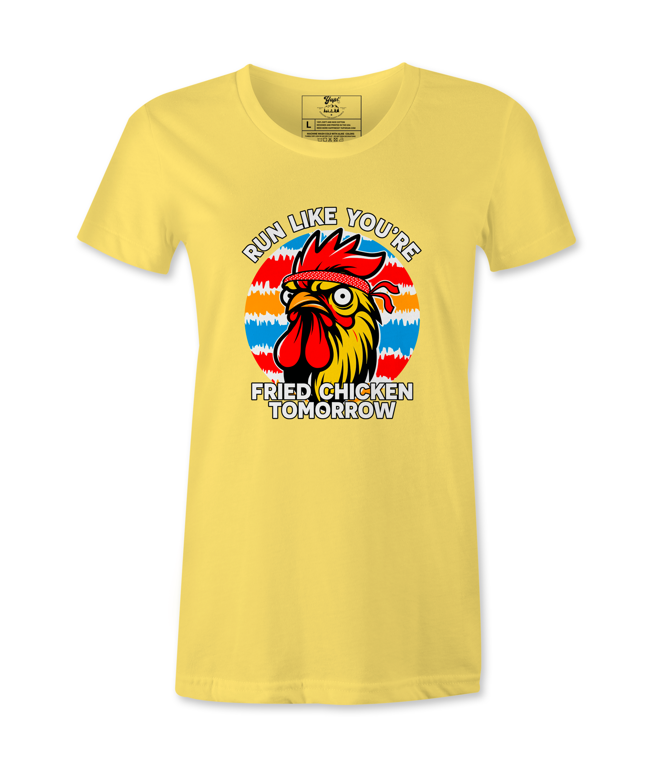 Run Like You're Friend Chicken - T-Shirt