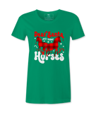 Dear Santa Just Bring  Horses - T-shirt