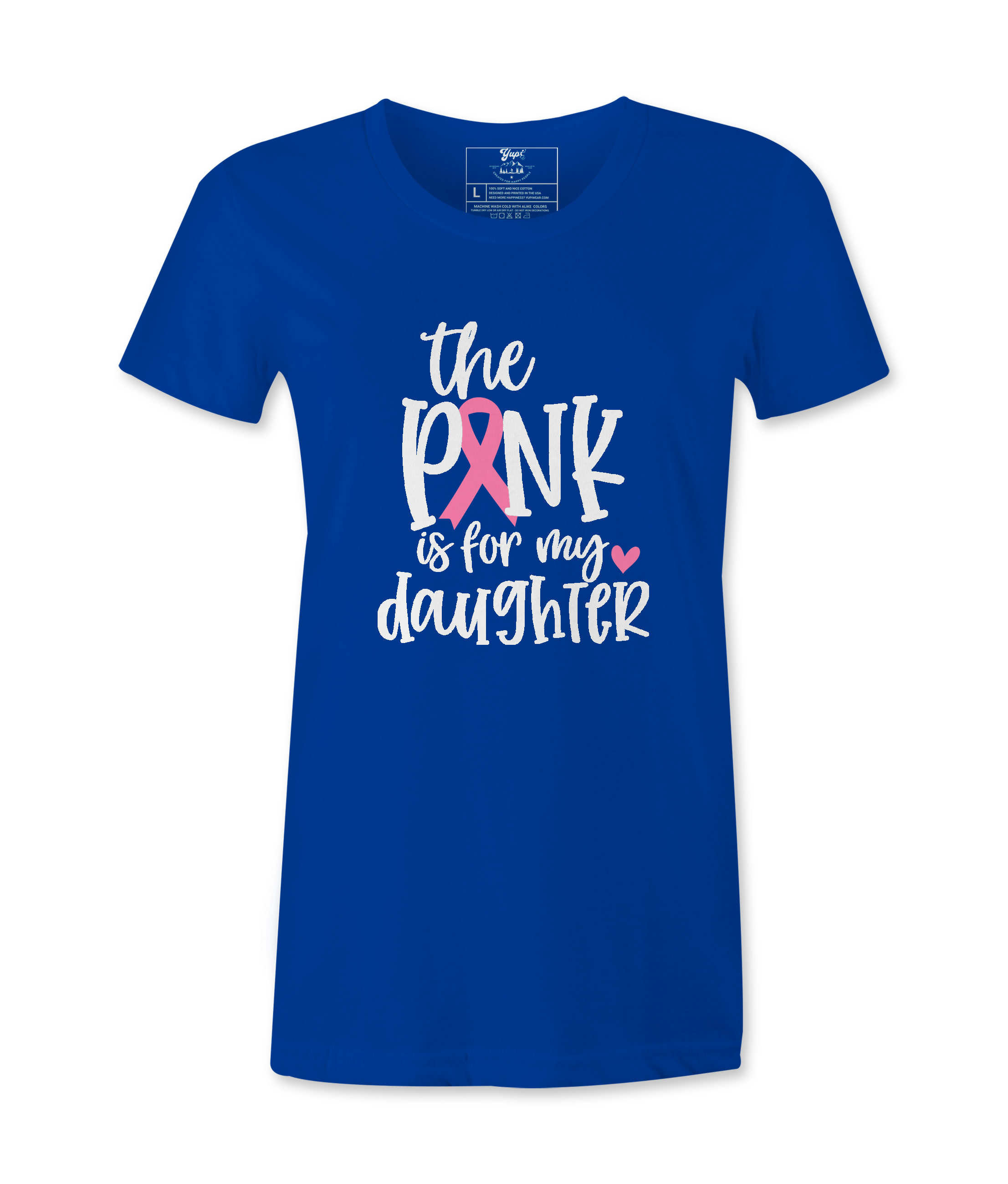 The Pink Is For My Daughter - T-shirt