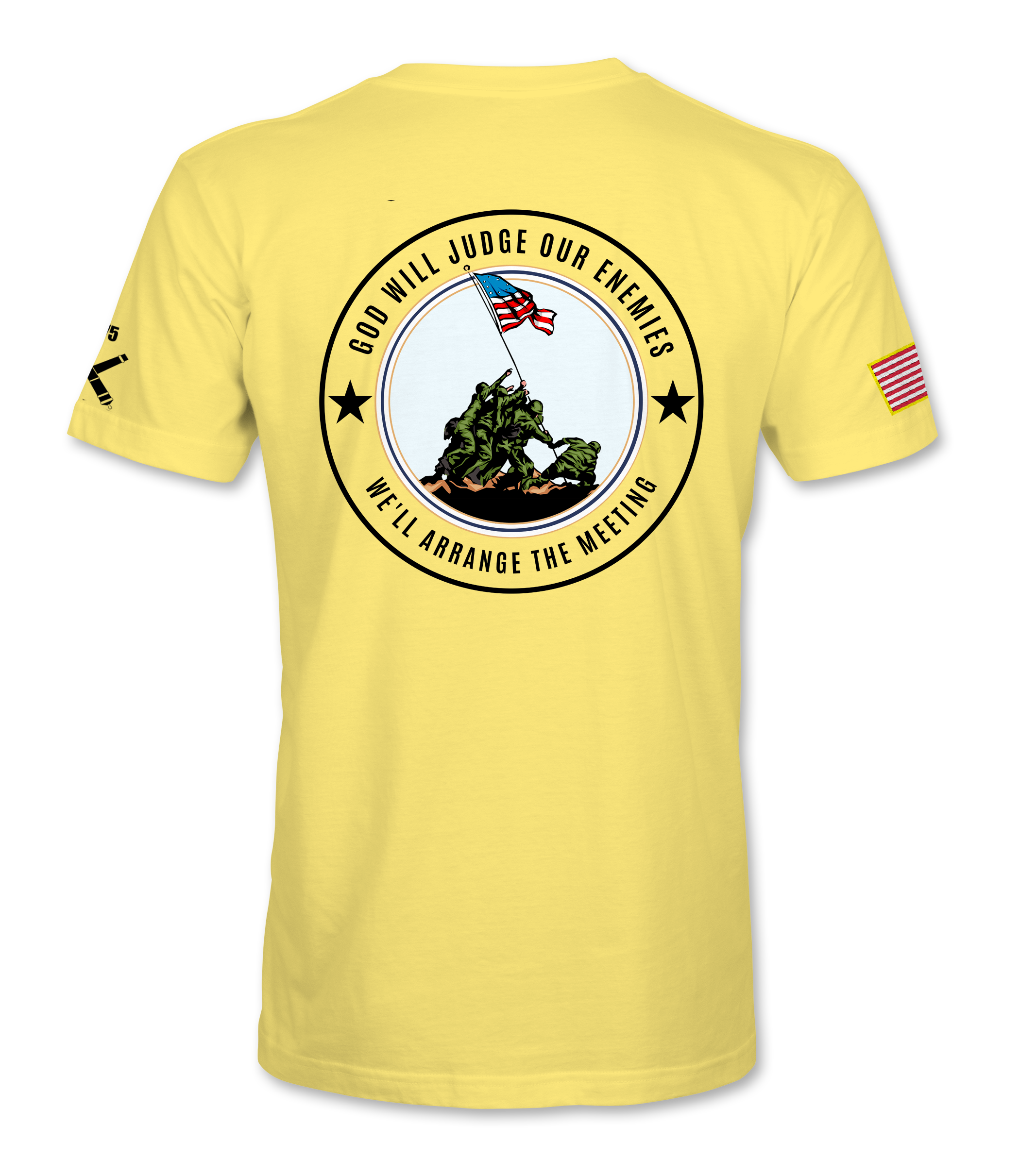God Will Judge Our Enemies Back T-Shirt