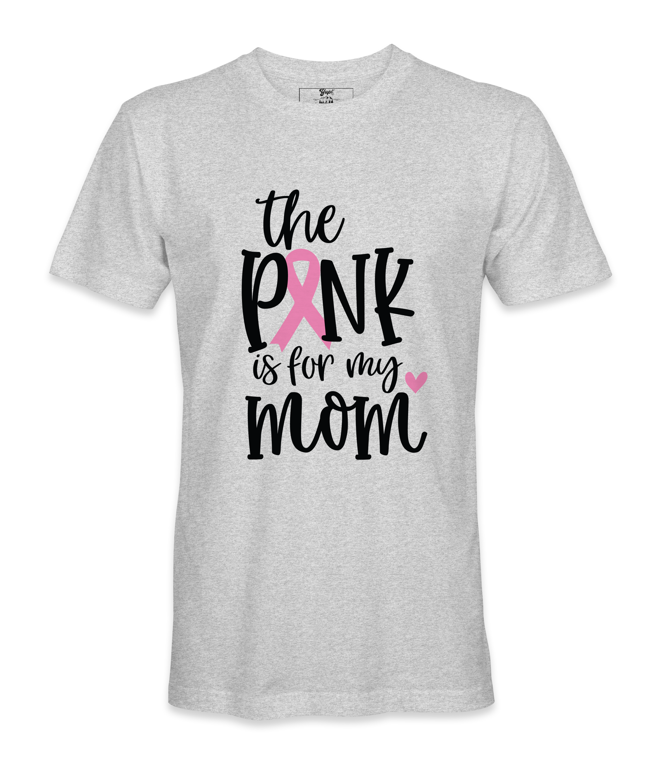 The Pink Is For My Mom - T-shirt