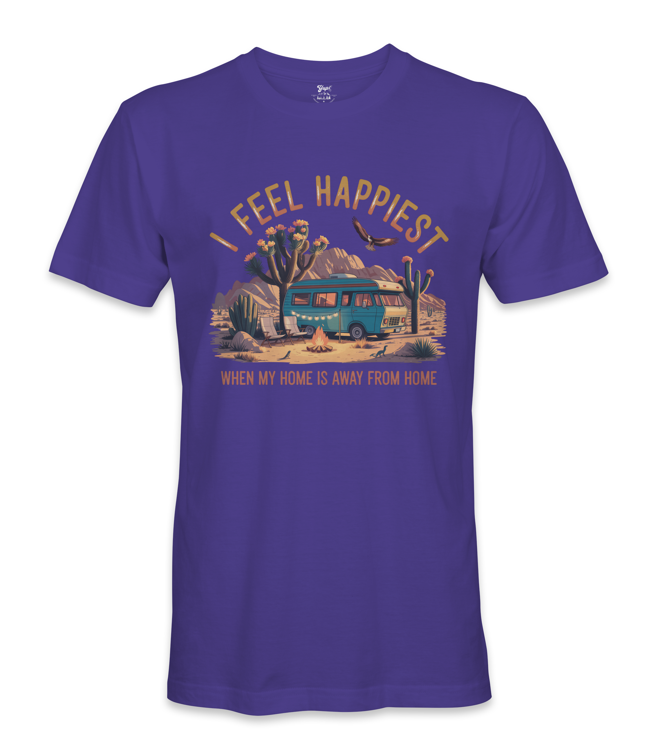 I Feel Happiest - RV Life - T-shirt