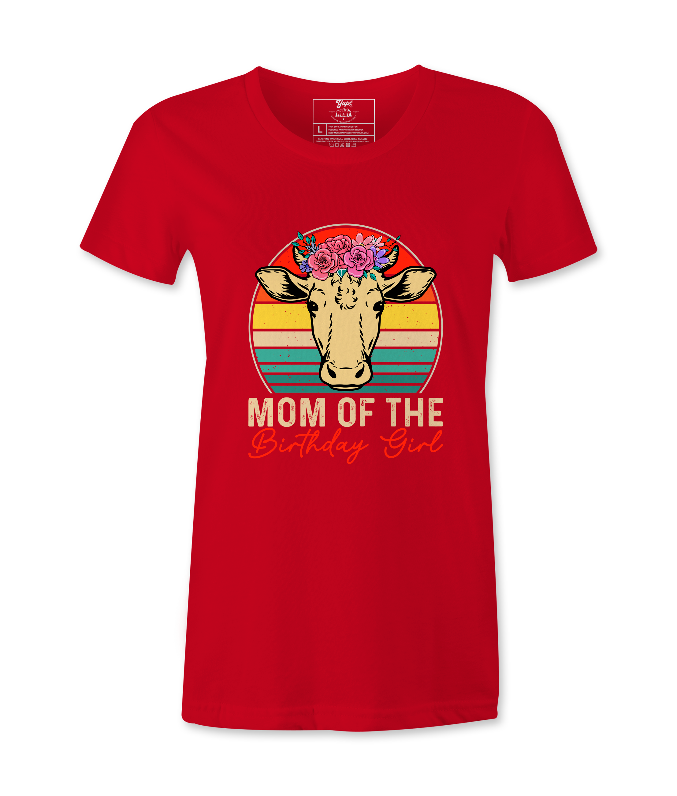 Mom Of The Birthday Girl  - T-Shirt