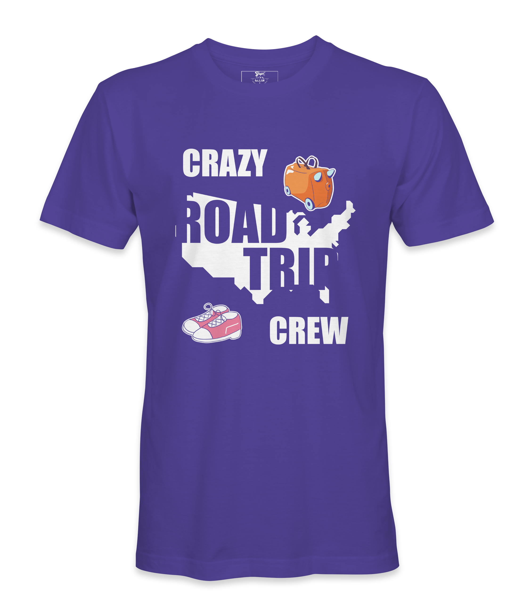 Crazy Road Trip Crew - T-shirt
