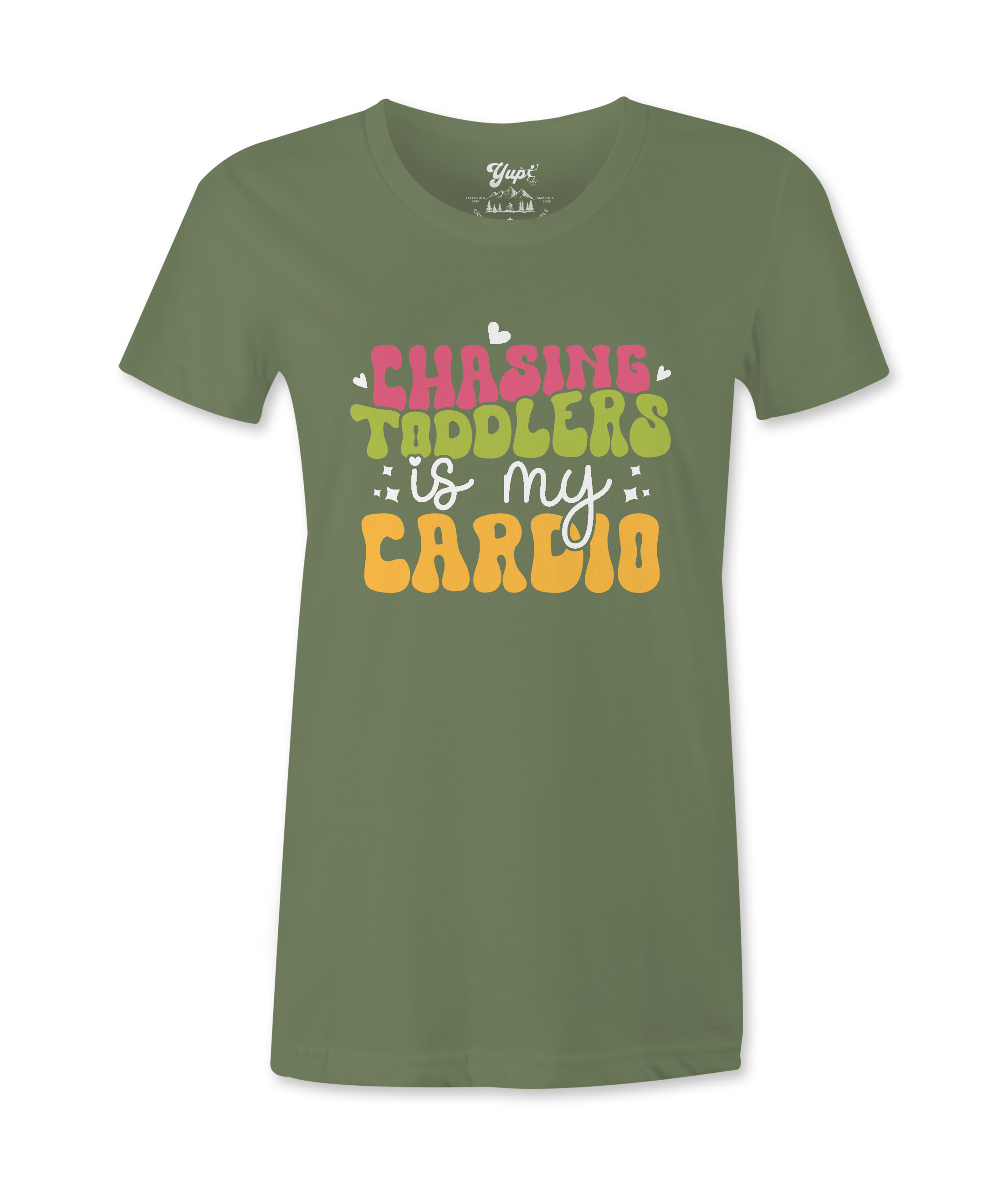 Chasing Toddlers is My Cardio - T-shirt