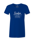 Teacher Female T-shirt