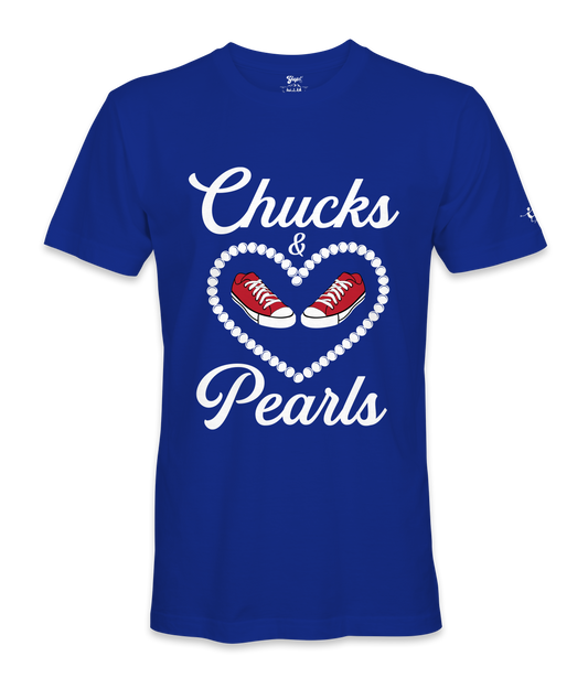Chucks & Pearls  - Unisex T-shirt