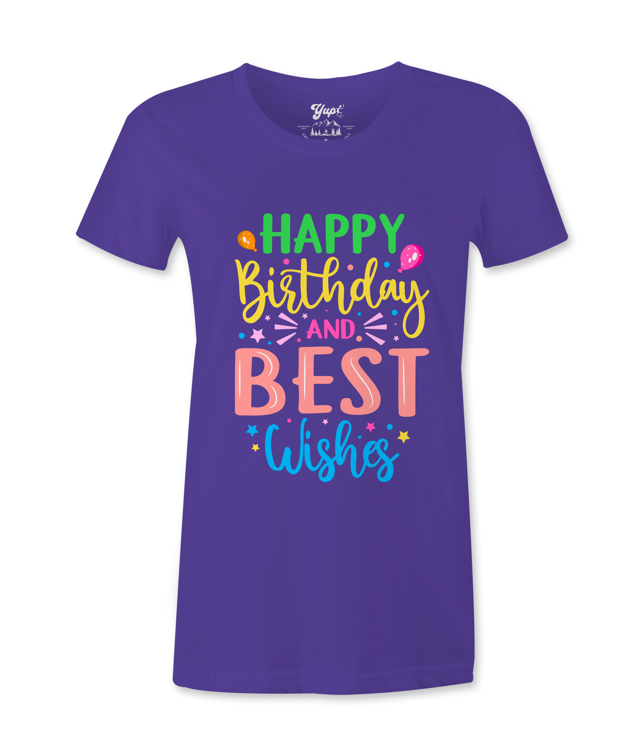 Happy Birthday And Best Wishes - T-shirt