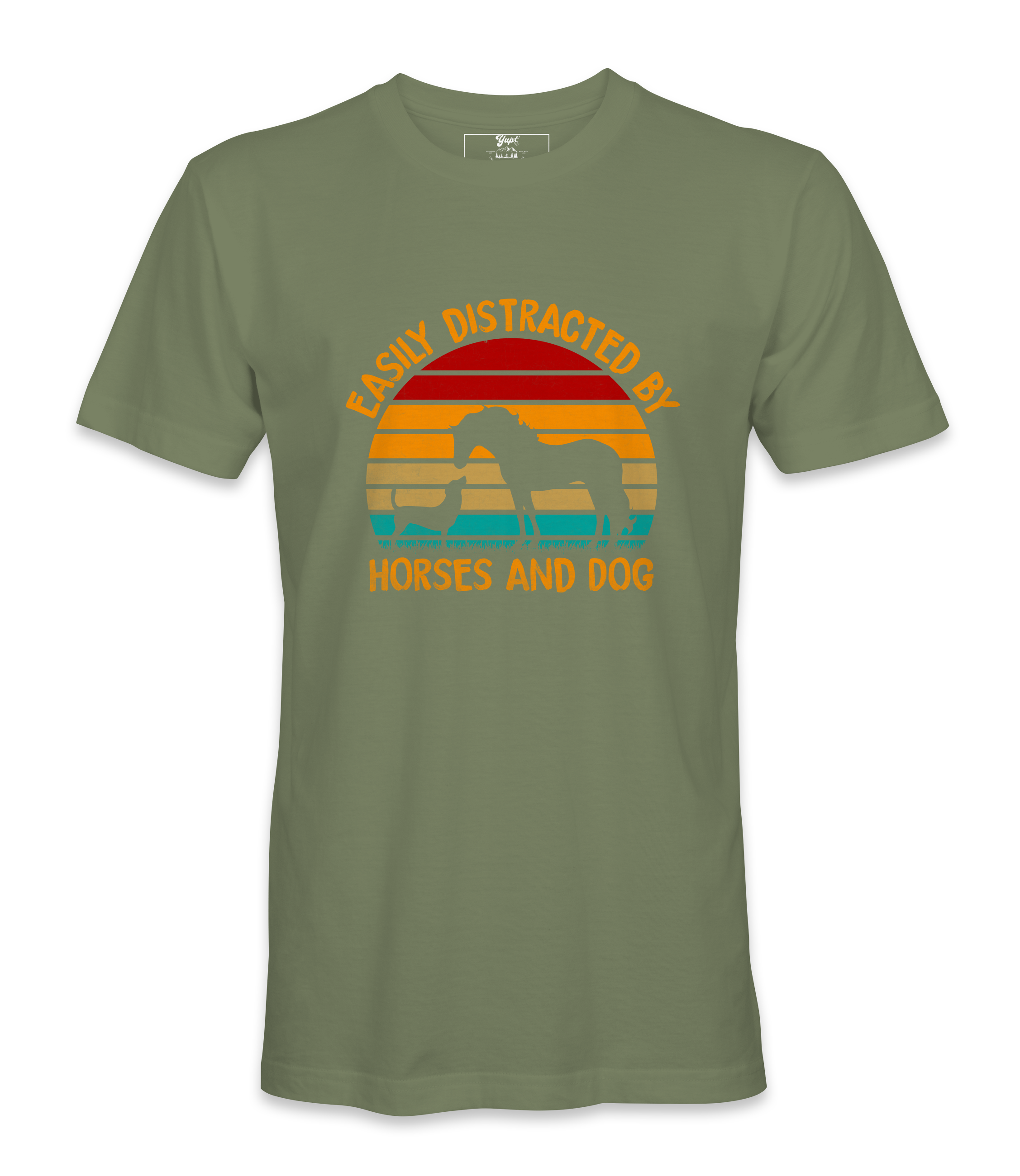 Easily Distracted By Horses .. - T-shirt