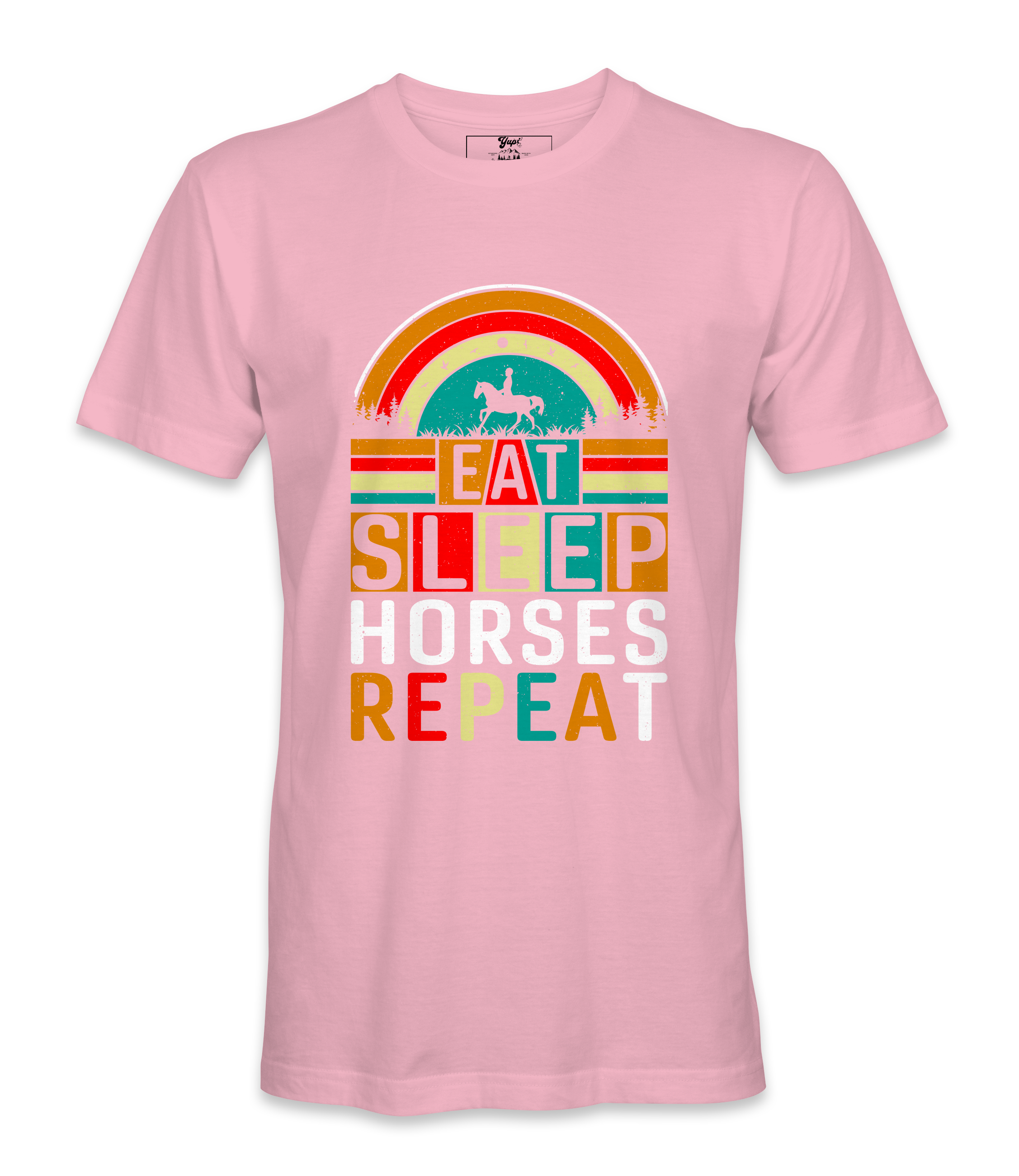 Eat Sleep Horses Repeat. - T-shirt