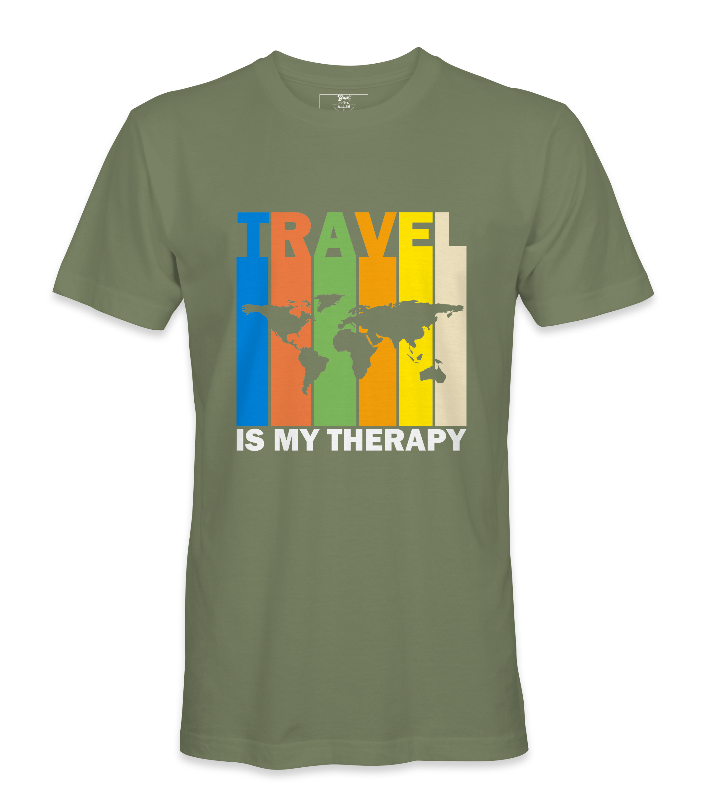 TravelIs My Therapy - T-shirt