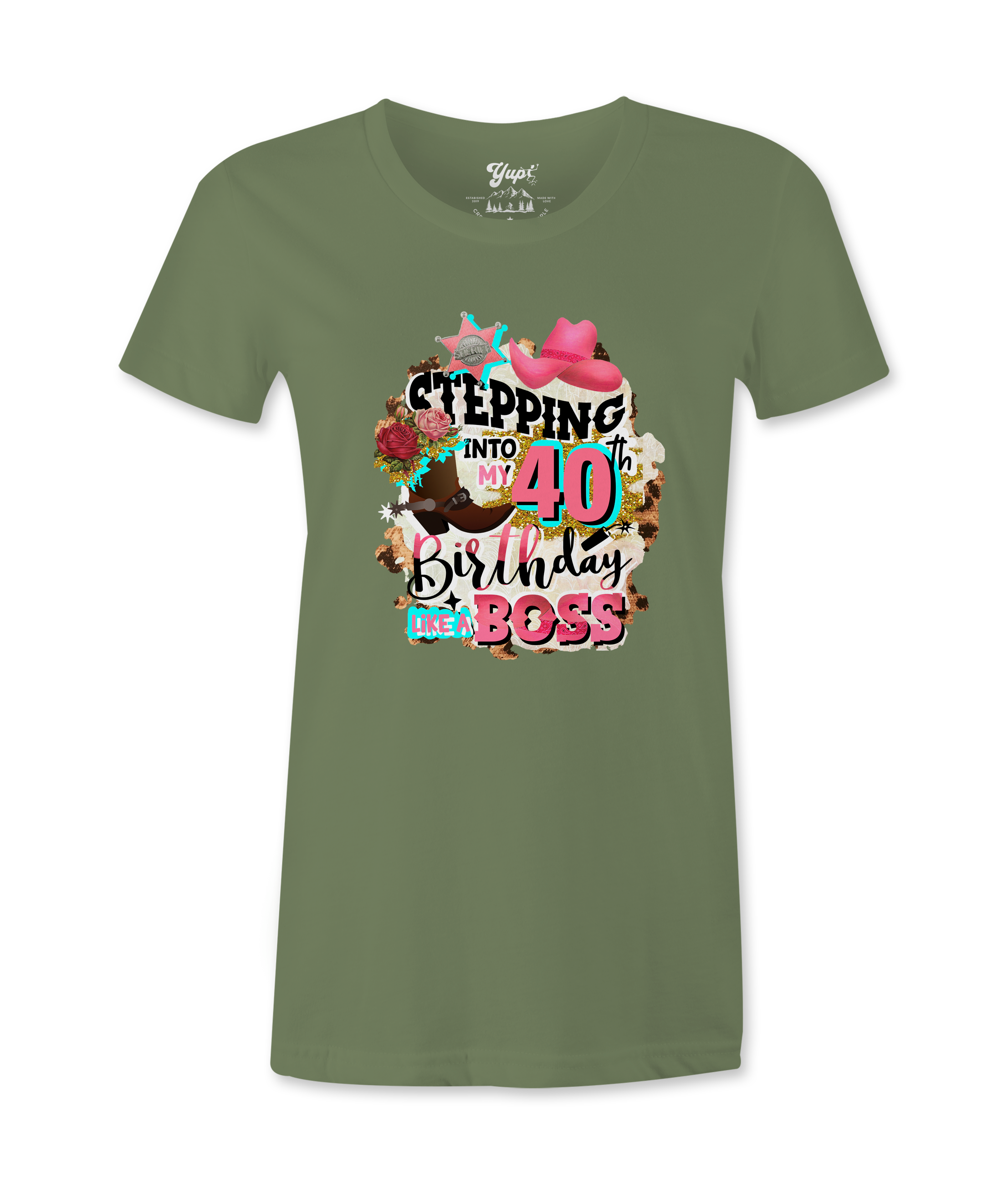 Stepping Into My 40th - T-shirt