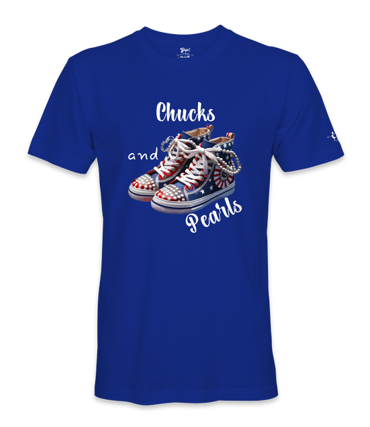 Chucks & Pearls  - Unisex T-shirt