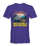 I Feel Happiest - RV Life - T-shirt