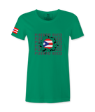 Puerto Rico Flag Female T-shirt