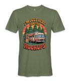 I'm just here for the hookups - RV Life - T-shirt