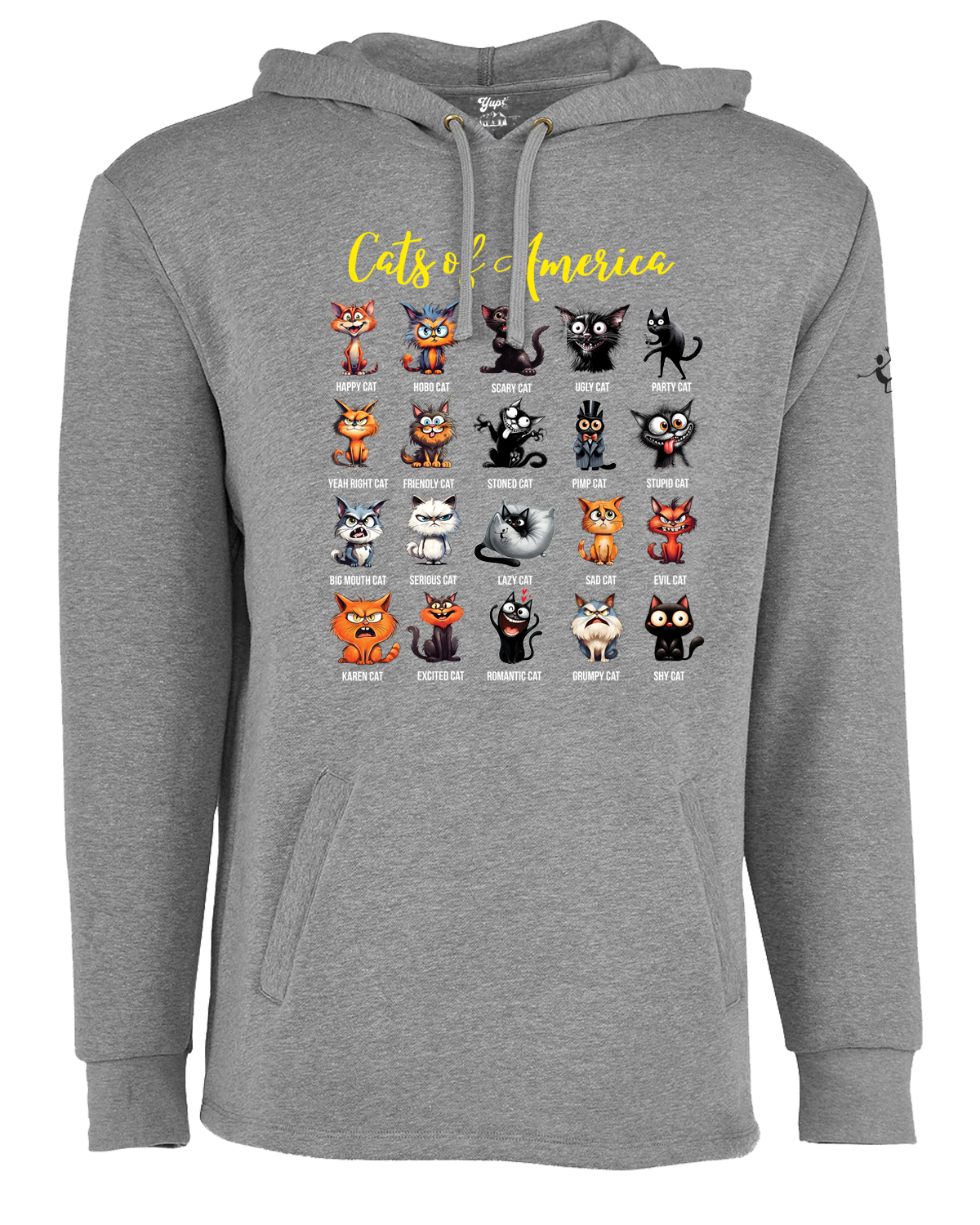 Cats Of America - Hoodie