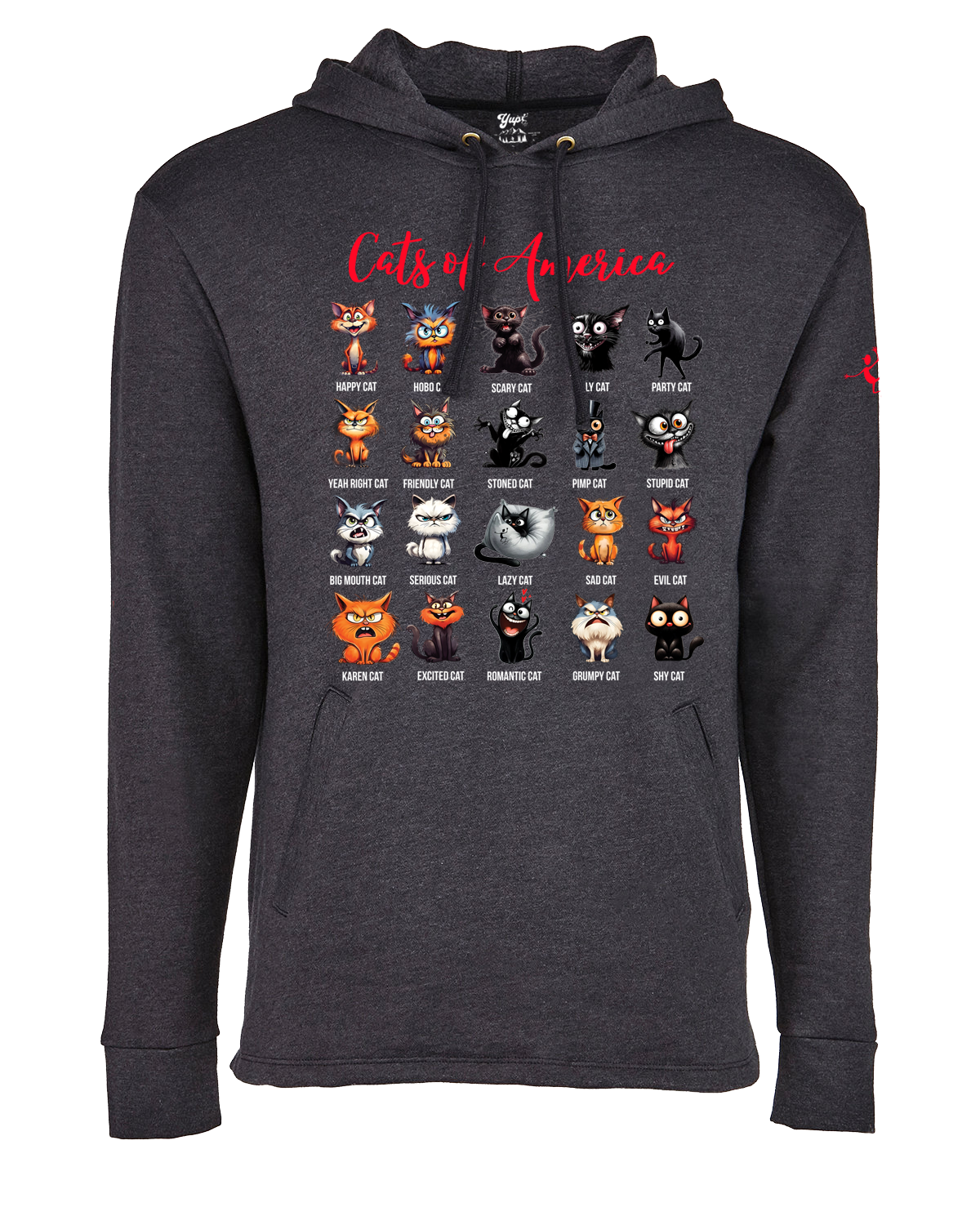 Cats Of America - Hoodie