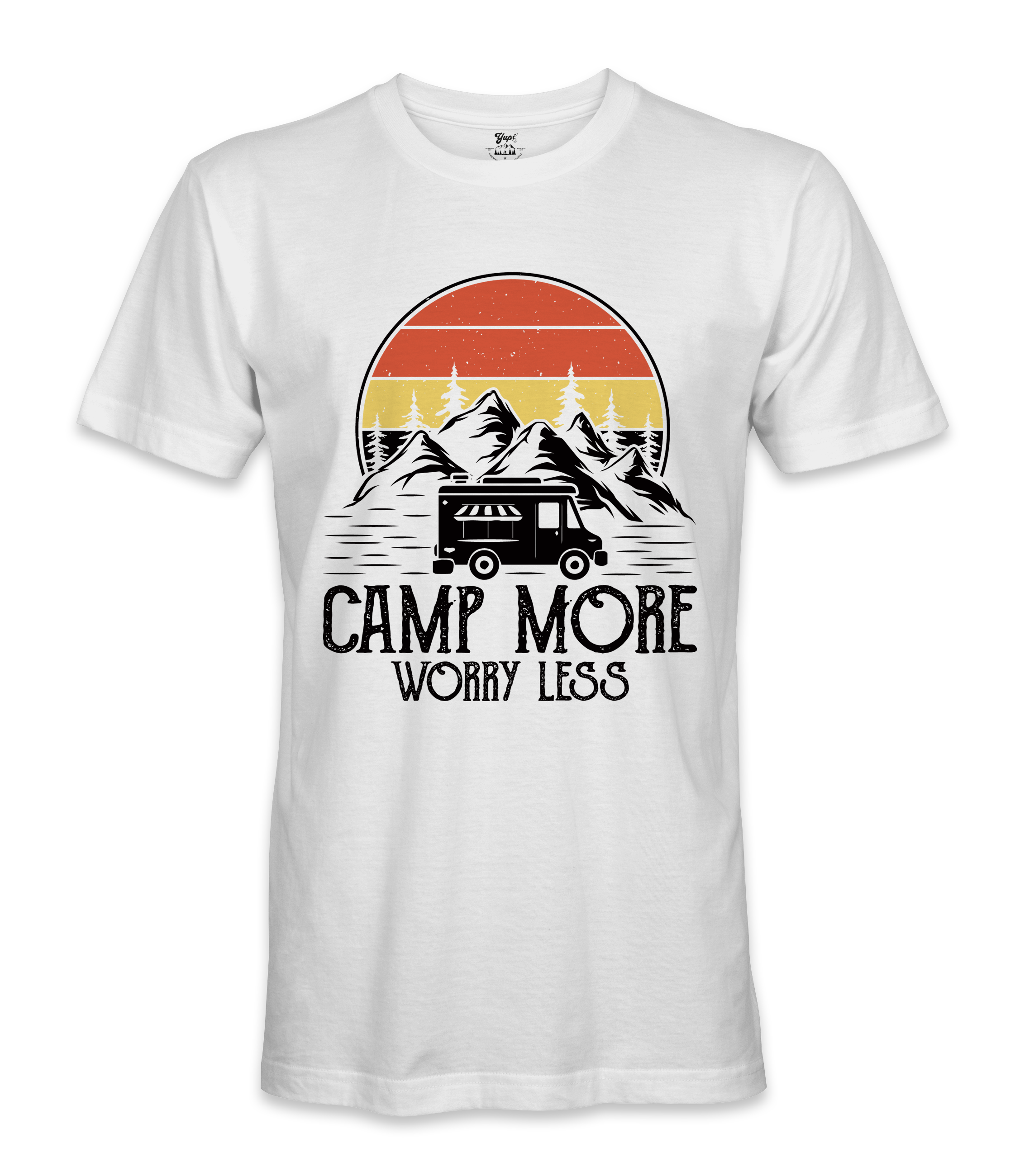Camp More Worry Less - RV Life - T-shirt