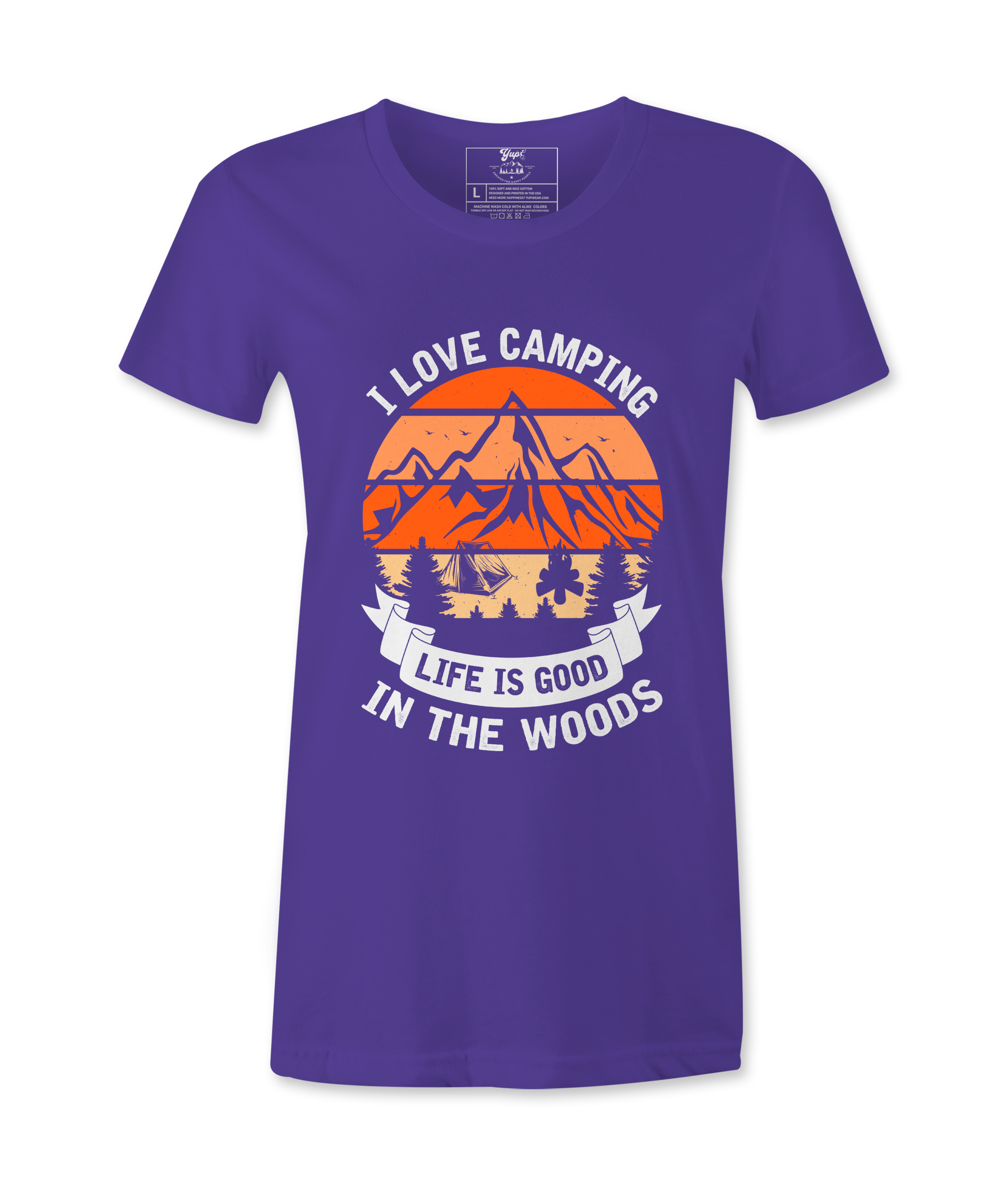I Love Camping - T-shirt