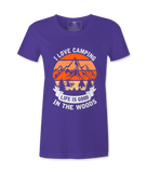 I Love Camping - T-shirt