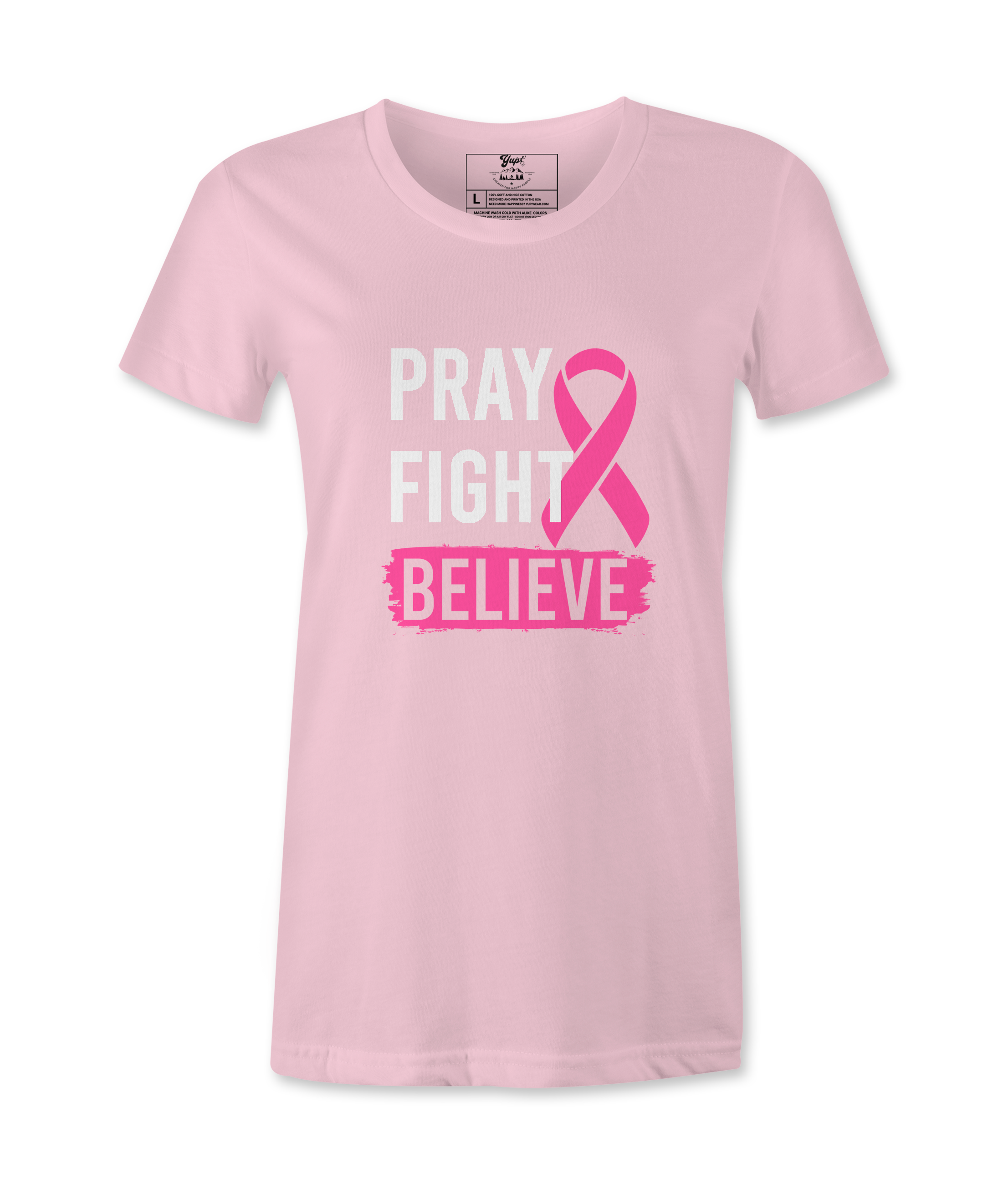 Pray Fight Believe - T-shirt