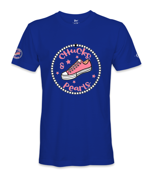 Chucks & Pearls  - Unisex T-shirt