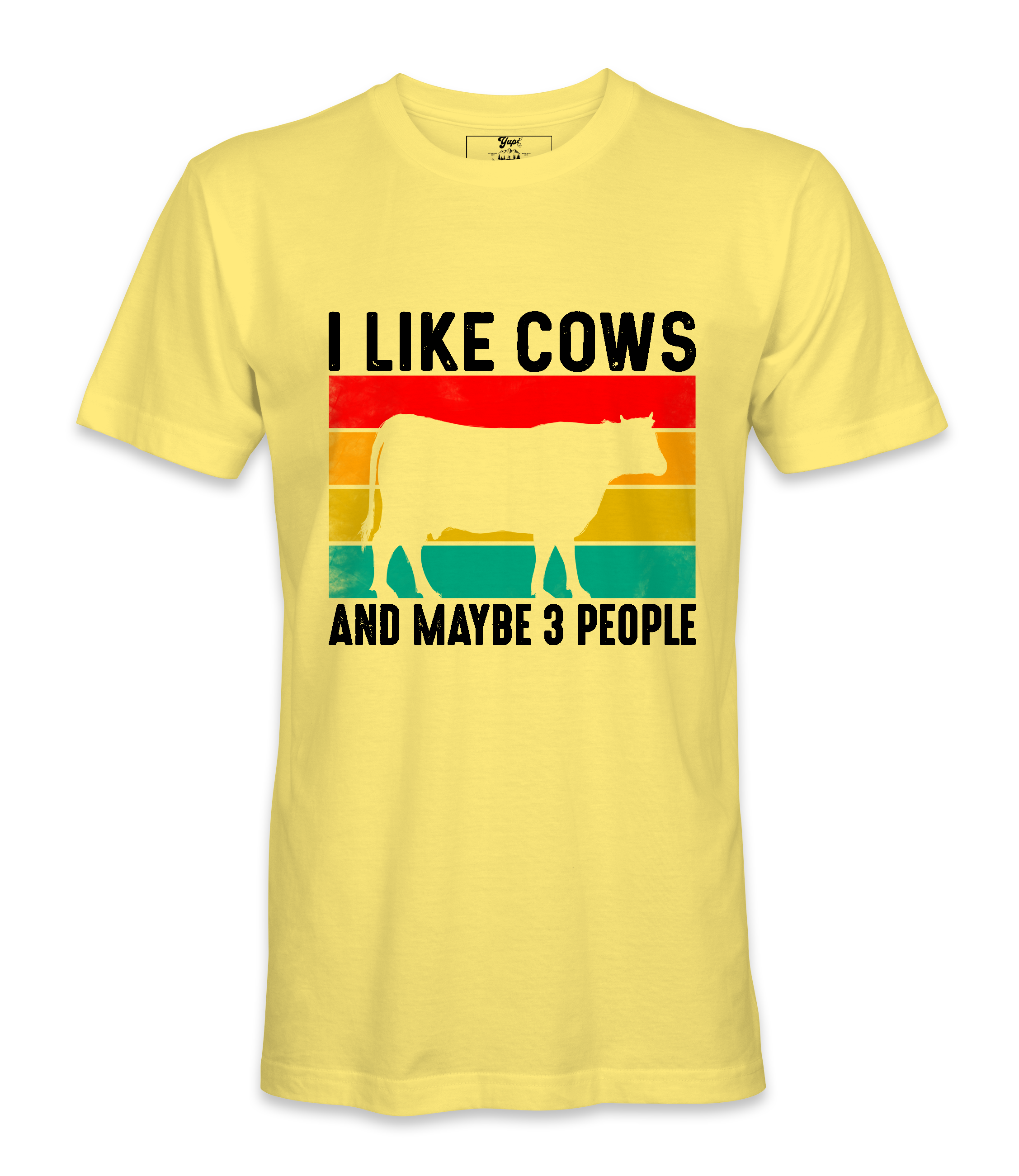 I Like Cows And Maybe 3 People - T-Shirt