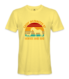 Easily Distracted By Horses .. - T-shirt
