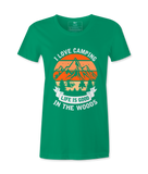 I Love Camping - T-shirt