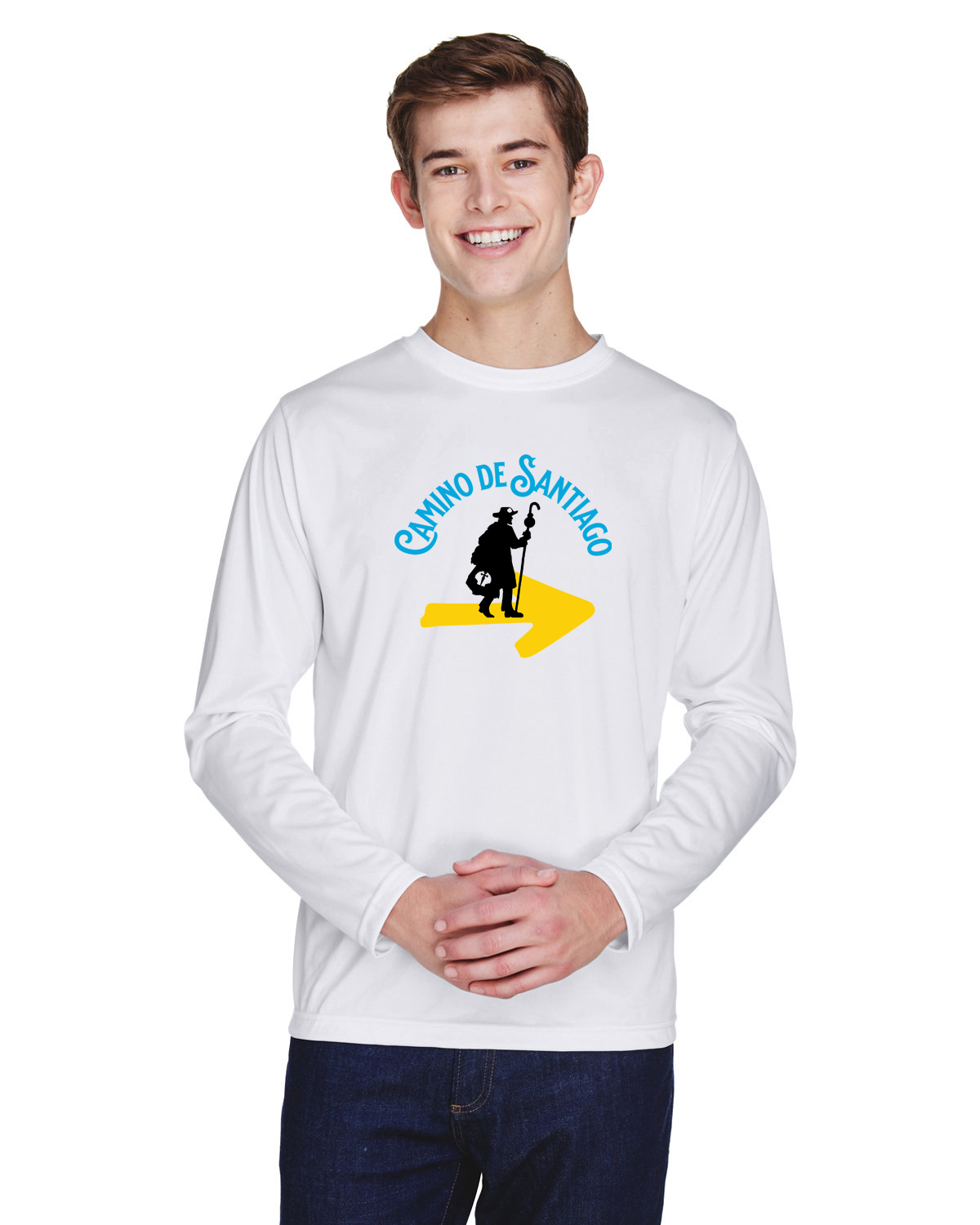 Camino de Santiago  Performance Long Sleeve Shirt