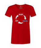 Eat Sleep Travel - T-shirt