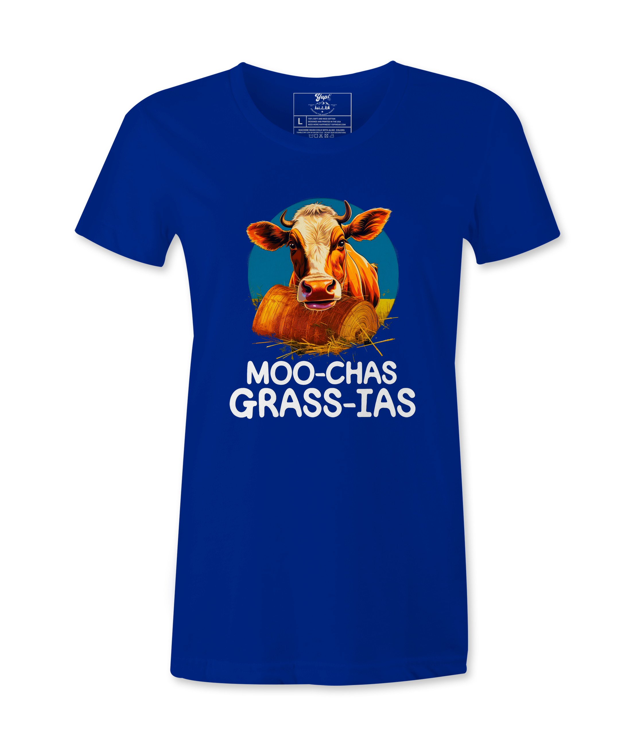 Moo-chias Grass-ias - T-Shirt