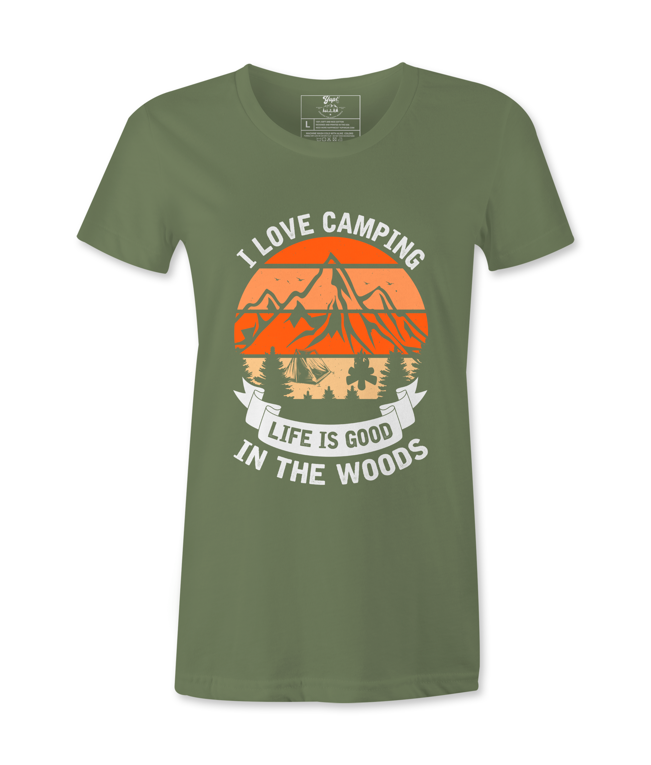 I Love Camping - T-shirt